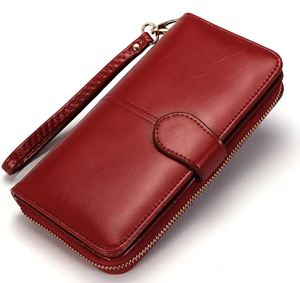 Portefeuille de mode de grande capacité en cuir véritable pour femmes - Product Image 2