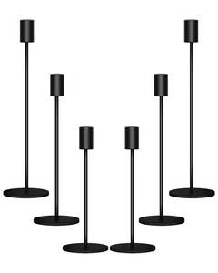 Bougeoir de Noël de créateur Accessoires de décoration de table en métal moulé d'aluminium Bougeoir élégant pour la décoration intérieure festive - Product Image 3