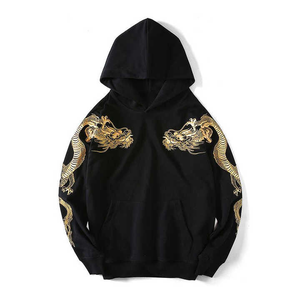 Sweat à capuche thermique en coton pour hommes Sweats à capuche de haute qualité à épaules tombantes Pull Over Hoodies pour hommes - Product Image 1