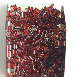 โกเมนสีแดงธรรมชาติ 5x2.5 มม. ทรงบาแกตต์ คุณภาพดีที่สุด พลอยหลวมสำหรับทำเครื่องประดับ - Product Image 3