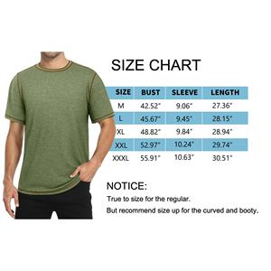 Camisetas informales de algodón 100% de alta calidad para hombres con patrón sólido de secado rápido y transpirable de gran tamaño/Flim/Boxy Fit - Product Image 6