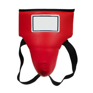 Protector Inguinal Profesional Personalizable de Cuero Suave, Último Diseño Protector Ajustable, Cuero PU Genuino para Boxeo - Product Image 6