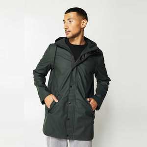 Chaquetas Impermeables Clásicas para Hombre con Exterior Cortavientos, Interior de Malla Transpirable y Características Ajustables para Uso Diario al Aire Libre - Product Image 4