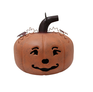 Hierro de calabaza decorativo para el hogar de diseño moderno para Decoración de mesa acabado marrón personalizado hecho a mano al por mayor a granel - Product Image 1