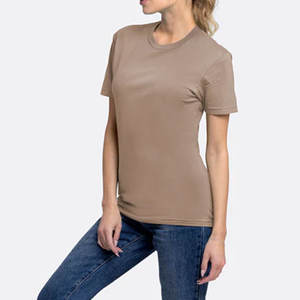 Camiseta de Manga Corta con Cuello Redondo, de Fibra de Bambú/Poliéster, Ecológica y Transpirable - Product Image 6