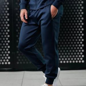 กางเกงลำลองของผู้ชายแบบใหม่กางเกงแนวสตรีทสูงสีทึบกางเกงวิ่งสำหรับผู้ชายกางเกงโอเวอร์ไซส์ขายส่ง - Product Image 2