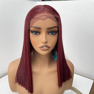 Precio al por mayor Peluca vietnamita Pelucas delanteras de encaje de cabello humano Encaje HD Sin enredos Sin desprendimiento Colores personalizados - Product Image 1