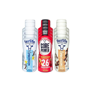 Core fairlife milkshake sans lactose haute teneur en protéines post-entraînement boisson de récupération chocolat vanille fraise - Product Image 4