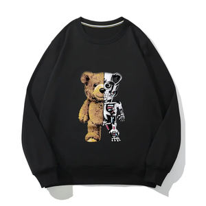 Chándal de talla grande transpirable de alta calidad para hombre, nuevo diseño de serigrafía a la moda para invierno, Etiqueta Privada - Product Image 3