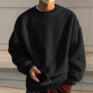 เสื้อฮู้ดผ้าฝ้าย100% สำหรับผู้ชายเสื้อสเวตเชิ้ตของผู้ชายแบบเรียบง่ายระบายอากาศได้ดีเสื้อเชิ้ตลำลองดีไซน์พรีเมียม - Product Image 6