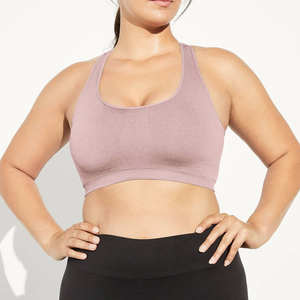 Running Durable Usine Production Sport Soutien-Gorge 100% Coton Confortable Femmes Sport Soutien-Gorge pour Yoga Workout Gym Fitness - Product Image 5