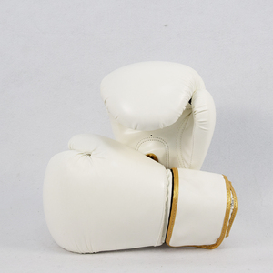 Gants de boxe professionnels en cuir personnalisés, respirants, évacuant l'humidité, fermeture réglable, bracelet de poignet réglable, tailles S/M/L/XL/2XL/3XL - Product Image 6