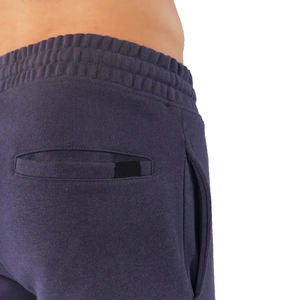 Venta al por mayor de alta calidad 100% algodón pantalones cortos casuales de los hombres de cintura elástica estilo deportivo patrón sólido multiusos para la venta - Product Image 4