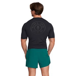 Camiseta de entrenamiento holgada para hombre Kurt-Dark, transpirable, de secado rápido, ropa deportiva sostenible, camiseta de gimnasio ecológica, ropa de gimnasio dorada - Product Image 3