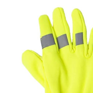 Gants en cuir de vachette de qualité supérieure fendus et renforcés Gants d'assemblage de sécurité pour le travail industriel au poignet en tricot haute visibilité pour une utilisation en extérieur - Product Image 5