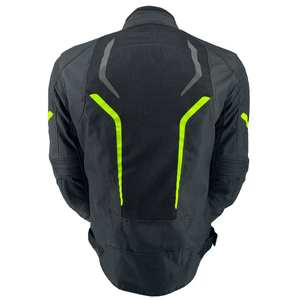 Chaqueta Deportiva de Motocicleta Personalizada de Alta Calidad, Transpirable, Resistente al Viento, Talla Grande, con Armadura de Cordura CE - Product Image 2