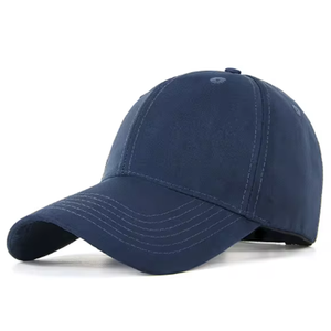 Chapeau de papa avec logo brodé à 6 panneaux en gros Casquette de baseball Snapback de couleur unie pour le golf et la course à pied - Product Image 5
