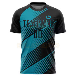 Uniforme de Fútbol Hecho en Pakistán, Color Sólido, 100% Poliéster, Secado Rápido, Transpirable, Ligero, Servicio OEM, MOQ Bajo, Logotipo Personalizado - Product Image 4