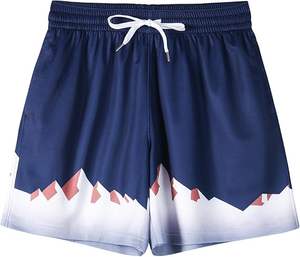 กางเกงขาสั้นเล่นกีฬาสำหรับผู้ชายกางเกงขาสั้นบาสเก็ตบอลแห้งเร็วมีกระเป๋าสำหรับใส่วิ่งและชุดลำลอง - Product Image 4