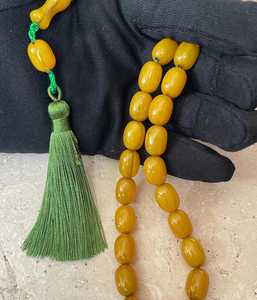 รอมฎอน Eid tasbih ลูกประคำเรซินที่สวยงามสำหรับการนมัสการอิสลามทุกวันเช้าอธิษฐานและโอกาสพิเศษ - Product Image 3