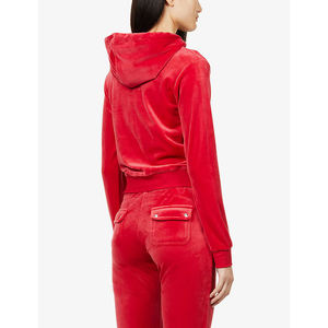 เสื้อฮู้ดดี้สตรีทแวร์หนานุ่ม 500 กรัม สำหรับผู้หญิงและผู้ชาย ปี 2025 พิมพ์ลายตามสั่ง ผ้ากำมะหยี่ ขายส่ง - Product Image 6