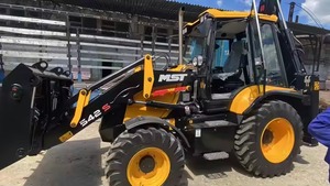 Huade nouvelle chargeuse compacte MST M542S avec moteur Perkins Mini roue tracteur avant boîte de vitesses pompe portant chargeur PLC-Core en vente - Product Image 3