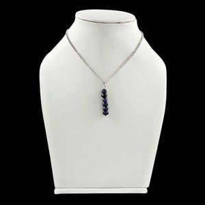 Dainty Anniversary Gift for Woman 925 Sterling Silver <b>Ruby</b> Gemstone Classic <b>Necklace</b> Jewelry for Her Family Birthstone <b>Necklaces</b> - Product Image 5