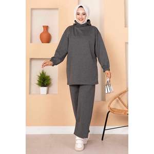 ชุดแอนทราไซต์2ชิ้นแบบมีฮู้ด - Product Image 2