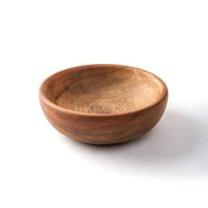 Minimalist Black <b>Wooden</b> <b>Fruit</b> <b>Bowl</b> Eco-Friendly Polished Decorative Dining Table Centerpiece for Business Party Luxury Space - Product Image 4