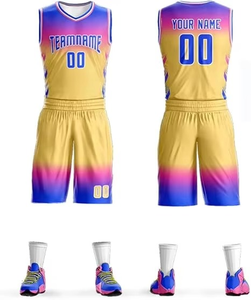 Sublimación personalizada Baloncesto Jersey Bajo Moq Reversible Sublimación Baloncesto Precio barato Equipo Uniforme Jersey 2025 - Product Image 3