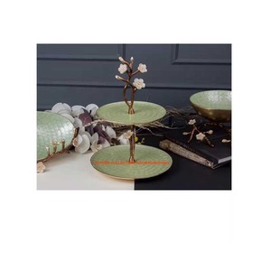 Plato para servir comida de metal de Calidad exclusiva hecho a mano forma y tamaño personalizados cuenco de metal puro para uso en restaurantes de hotel - Product Image 6