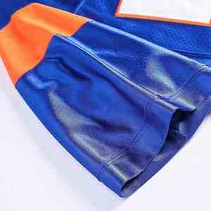 Rétro personnalisé maillot de football américain à manches courtes Streetwear de rugby avec maille polyester uniforme de football américain - Product Image 4