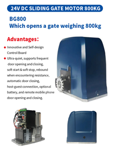 Automatizari Poarta Culisanta Moteur Sterownik Bramy Dc1000kg Apricancello Opérateur de porte coulissante automatique Ouvre-porte - Product Image 3