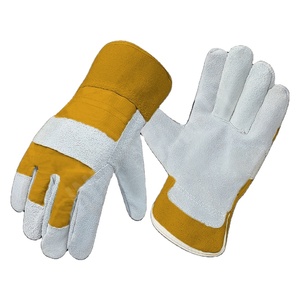 ถุงมือหนังวัวแท้คุณภาพพรีเมียม ทนทาน นุ่มสบาย เหมาะสำหรับงานอุตสาหกรรม งานเชื่อม และงานยกของในแคนาดา - Product Image 5