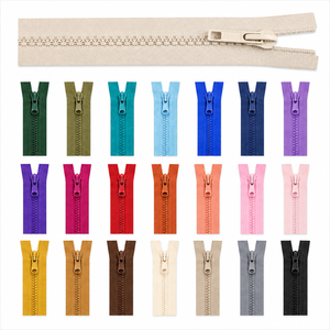 Fermetures éclair séparables pour vestes, manteaux, combinaisons de sport – Nylon robuste, double curseur non verrouillable, fermeture éclair de 50 cm - Product Image 6