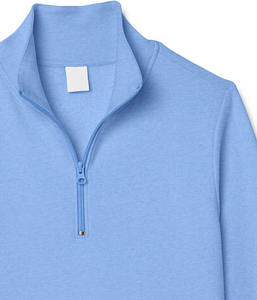 เสื้อสเวตเตอร์ขนแกะผู้หญิงแขนยาวมีกระเป๋าด้านหน้าระบายอากาศได้ดีมีซิป - Product Image 6