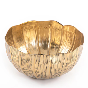 Antique Style Metal Bowl for Home Hotel and Restaurant Decor Gold Metal Bowl for Wedding and Event Decoration Bowls - Product Image 2