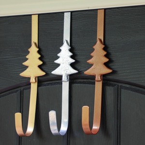 Elegante soporte de calcetín de Metal de alta resistencia árbol para Navidad chimenea mantel festivo vacaciones decoración organizador - Product Image 5