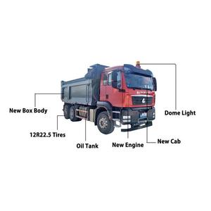 Camión Volquete Sitrak 6x4 Usado, Motor Weichai, 30t de Peso Bruto del Vehículo, Estándar de Emisiones Euro 5, Automático, para Construcción - Product Image 4