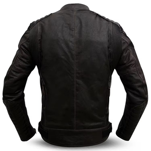 Veste de moto en cuir Cordura unisexe élégante et tendance, taille plus, coupe-vent, respirante, de haute qualité, toutes saisons, nouveau style - Product Image 2