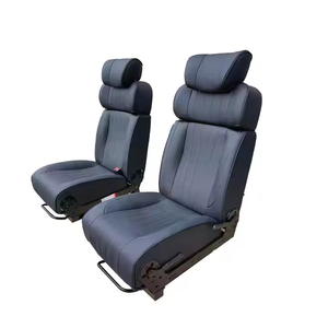 Asiento de Cuero Transpirable para Camioneta, Sofá Cama Modificado para Vehículo, Asiento de Pasajero Convertible en Cama para Autocaravana - Product Image 2