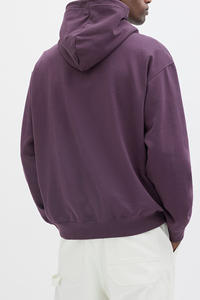 Sweat-shirt beige personnalisé pour homme, mélange de coton doux et de polyester, vêtements personnalisés, broderie de logo personnalisée, impression pour l'hiver, en gros - Product Image 2