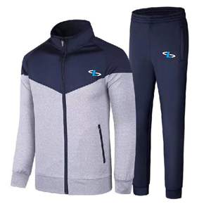 Chándal con logotipo personalizado conjunto de Jogger ajustado conjunto de chándal para hombre conjuntos de chándal deportivo para gimnasio - Product Image 2