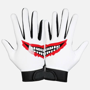Guantes protectores de fútbol americano Recién llegado Diseño personalizado Impreso Guantes de fútbol americano - Product Image 1