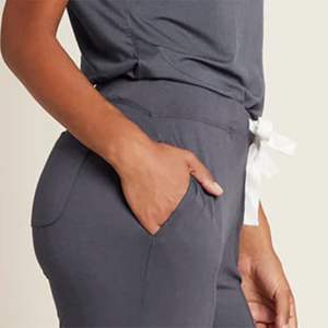 Pantalon de pyjama en coton ultra-doux pour femmes | Bas de nuit respirant et confortable avec ceinture flexible pour la nuit ou le salon - Product Image 6