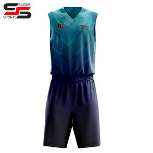 High Quality Polyester Sportswear Custom Design Embroidery Basketball Uniform Red and White Mens Quick Dry Basketball Uniform - Product Image 1