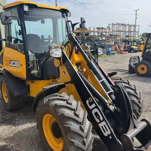 Cargadora de ruedas compacta agrícola JCB 407 usada 2024, distribuidor de cargadoras JCB cerca de mí, la mejor cargadora de ruedas compacta para pequeñas granjas - Product Image 1