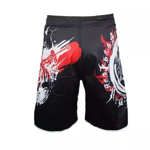 Pantalones cortos de lucha de artes marciales Muay Thai de talla grande para hombres, pantalones cortos elásticos lisos de GAF de fábrica al por mayor - Product Image 6