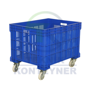 Fabricante turco, gran oferta, caja de plástico con ruedas de lujo de alta calidad, 2000A, Color azul, útil - Product Image 2