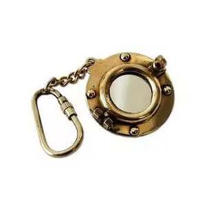 Llavero de latón náutico que presenta lo último en diseño de alta calidad Llavero de latón para decoración del hogar y para decoración de llaves - Product Image 1